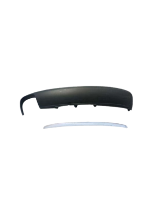 SPOILER PARAURTI POSTERIORE CON PROFILO CROMATO AUDI A4 0107  0111