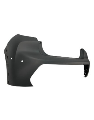 PARAURTI POSTERIORE CON PRIMER CON FORI SENSORI CON FORI GIROPARAFANGO CON FORI PARK ASSIST PEUGEOT 208 II 0119  0123