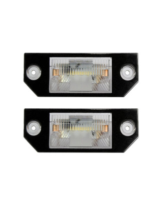 FANALE TARGA DESTROSINISTRO LED  SET 2 PZ  FORD FOCUS 0104  0108, FORD FOCUS 0108  0111, FORD FOCUS C-MAX 0103  0107, FORD FOCU