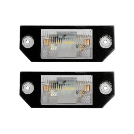 FANALE TARGA DESTROSINISTRO LED  SET 2 PZ  FORD FOCUS 0104  0108, FORD FOCUS 0108  0111, FORD FOCUS C-MAX 0103  0107, FORD FOCU