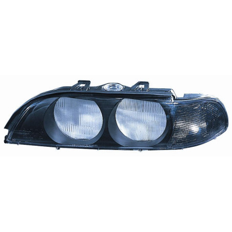 LENTE PROIETTORE SINISTRO CON FANALE FUME BMW SERIES 5 E39 0196  0102
