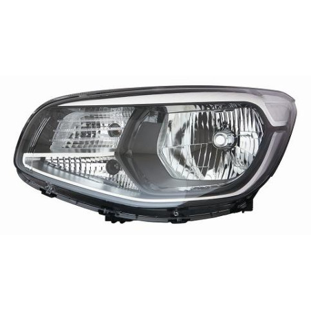 PROIETTORE DESTRO CON PARABOLA NERA CON LUCE DIURNA KIA SOUL 0113  0116