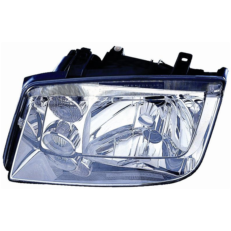 PROIETTORE DESTRO CON FENDINEBBIA CON PREDISPOSIZIONE REGOLAZIONE ELETTRICA VOLKSWAGEN BORA 0198  0105