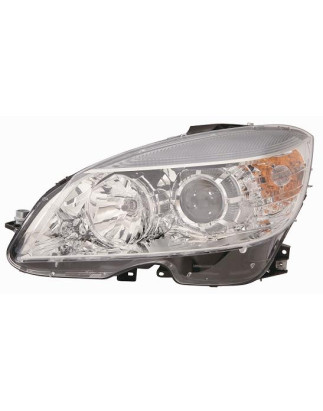 PROIETTORE SINISTRO CON MOTORE MERCEDES-BENZ C CLASS W204 0107  0111, MERCEDES-BENZ CLC W203 COUPE 0108  0111