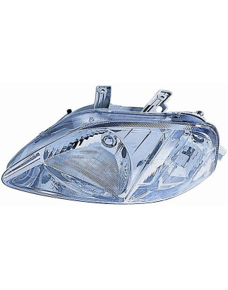 PROIETTORE SINISTRO REGOLAZIONE ELETTRICA MODELLO VALEO HONDA CIVIC HB 0199  0100, HONDA CIVIC SEDAN 0199  0100