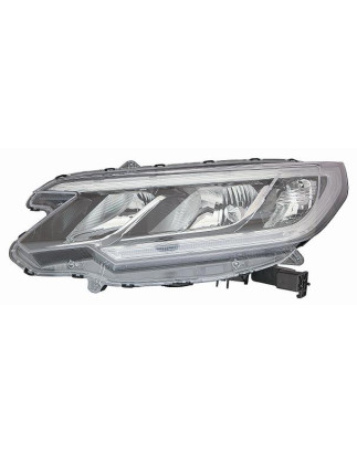 PROIETTORE DESTRO LED CON PARABOLA NERA CON MOTORE HONDA CR-V 0115  0117