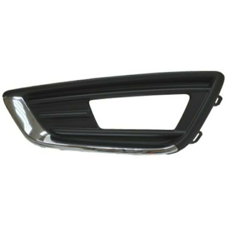 GRIGLIA PARAURTI ANTERIORE SINISTRA CROMATANERA CON FENDINEBBIA FORD FOCUS 0114  0118