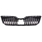 GRIGLIA RADIATORE NERA LUCIDA CON MODANATURA CROMATA CON CRUISE CONTROL SKODA SUPERB 0115  0119