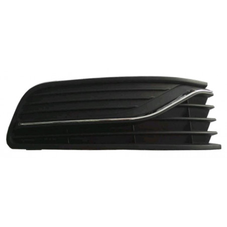 GRIGLIA PARAURTI ANTERIORE DESTRA CON MODANATURA CROMATA VOLKSWAGEN POLO 0114  0117