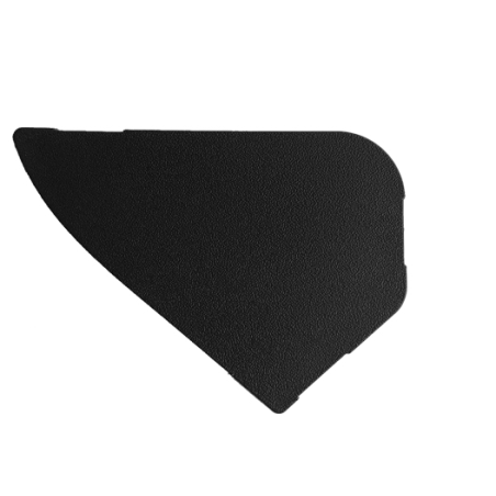 TAPPO PARAURTI ANTERIORE DESTRO NERO SUPERIORE IVECO DAILY 0119