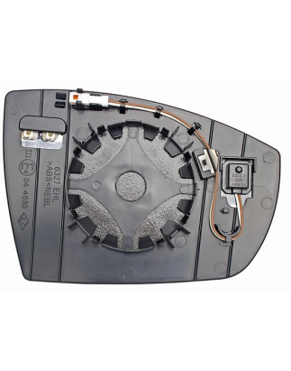 VETRO CON PIASTRA DESTRO TERMICO BLIS  FORD ECOSPORT 0117