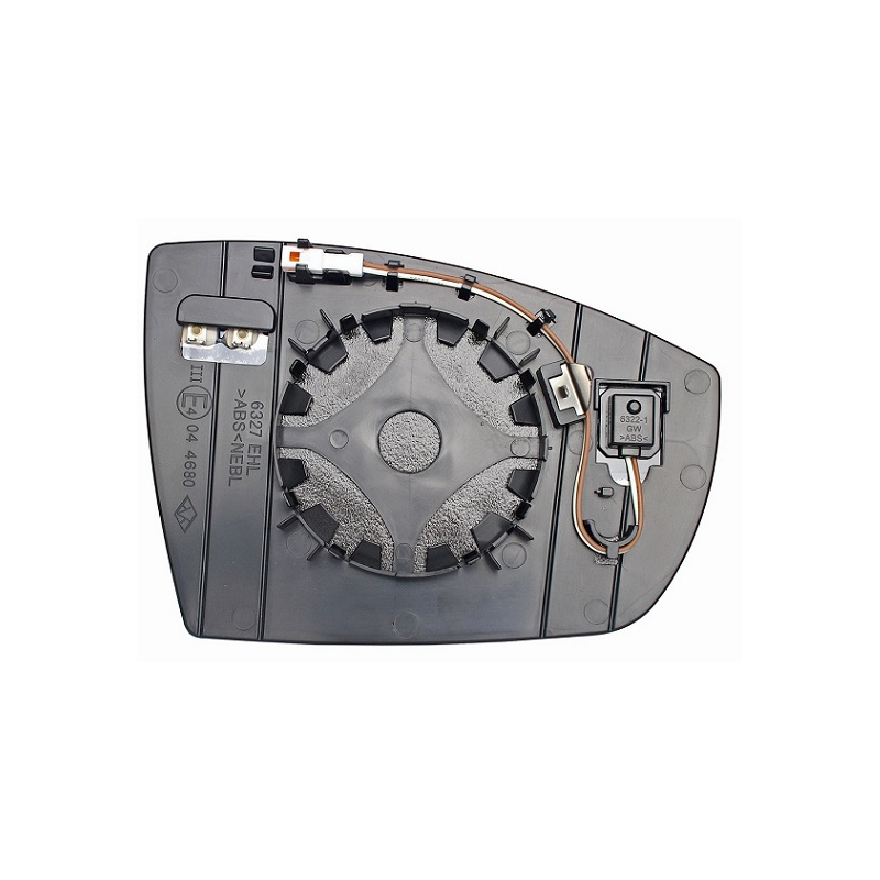 VETRO CON PIASTRA DESTRO TERMICO BLIS  FORD ECOSPORT 0117