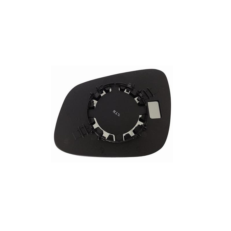 VETRO CON PIASTRA DESTRO CROMATO CHEVROLET SPARK 0110  0113