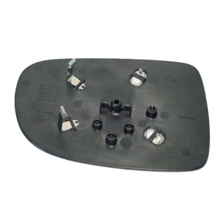 VETRO CON PIASTRA DESTRO OPEL CORSA C 0100  0106, OPEL TIGRA CABRIO TWINTOP 0104  0109