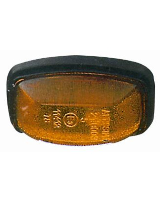 FANALE LATERALE DESTROSINISTRO CON PORTALAMPADA ARANCIO FIAT 126 0172  0179