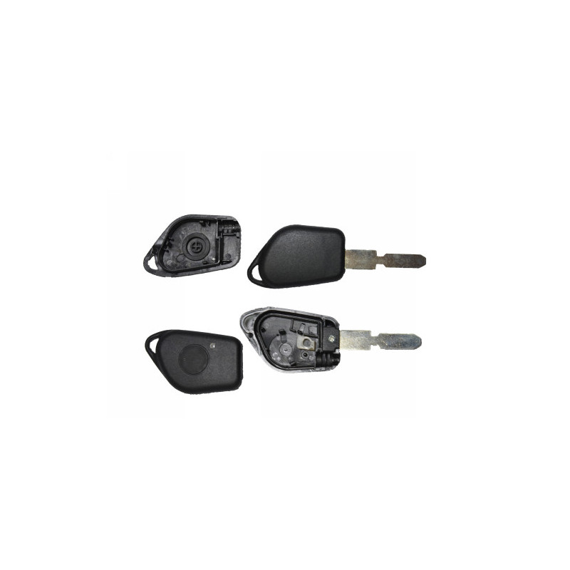 GUSCIO CHIAVE NERO 1 TASTI: TASTO APERTURA TASTO CHIUSURA LAMA HU78 PEUGEOT 406 SDN 0196  0105