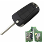 GUSCIO CHIAVE COMPLETO CON CHIP 7946 TASTO APERTURA TASTO CHIUSURA OPEL ASTRA G 0198  0104, OPEL ASTRA H 0104  0110, OPEL ASTRA