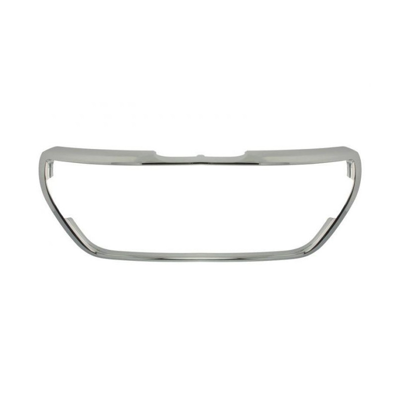 CORNICE GRIGLIA PARAURTI ANTERIORE CENTRALE CROMATA PEUGEOT 208 0115  0119