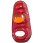 LENTE FANALE POSTERIORE DESTRA ARANCIOROSSO SMART FORTWO 0198  0107