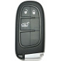 GUSCIO CHIAVE 3 TASTI: TASTO APERTURA TASTO CHIUSURA TASTO PORTELLONE JEEP GRAND CHEROKEE 0111  0114, JEEP RENEGADE 0114  0118,