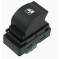 INTERRUTTORE ALZACRISTALLI PORTA ANTERIORE DESTRA 4 PIN CON CONNETTORE VERDE CITROEN e JUMPER 0120  0123, CITROEN JUMPER 0106  
