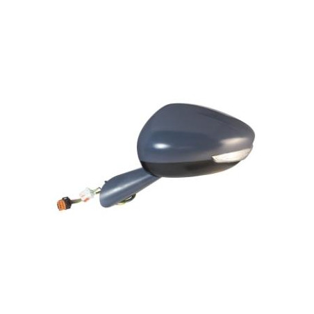 RETROVISORE ELETTRICO SINISTRO 10 PIN CON PRIMER TERMICO RICHIUDIBILE ELETTRICAMENTE CON FANALINO INTEGRATO CON LUCE DI CORTESI