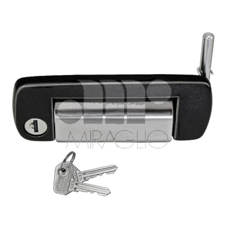 MANIGLIA ESTERNA ANTERIORE SINISTRO CON CHIAVE FIAT 126 0172  0179