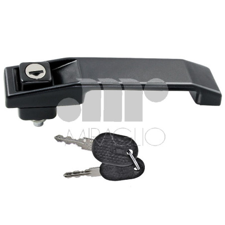 MANIGLIA ESTERNA SENZA FONDELLO NERO ANTERIORE DESTRO CON CHIAVE FIAT DUCATO 0189  0194