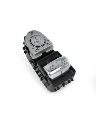 BLOCCO COMANDI ALZACRISTALLIRETROVISORI PORTA ANTERIORE SINISTRA 3 PIN 2 INTERRUTTORI CON RETROVISORI ELETTRICI RIBALTABILI ELE