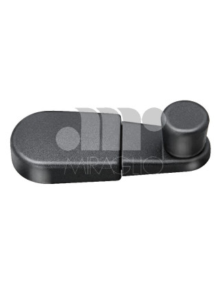 MANIGLIA ALZACRISTALLO ANTERIORE DESTROSINISTRO GRIGIO COMPLETO DI MOSTRINA IVECO DAILY 0190  0100, IVECO GAMMA Z - TURBO Z 5091