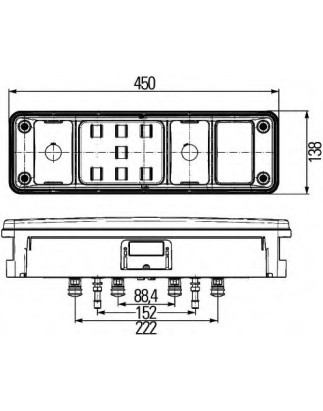 FANALE POST IBRIDO SX LED