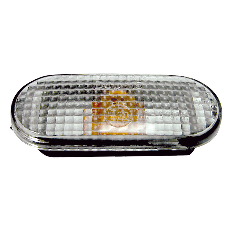 FANALE LATERALE DESTROSINISTRO SENZA PORTALAMPADA BIANCO OVALE FORD GALAXY 0195  0106, SEAT ALHABRA 0195  0110, SEAT AROSA 0197