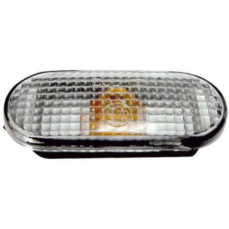 FANALE LATERALE DESTROSINISTRO SENZA PORTALAMPADA BIANCO OVALE FORD GALAXY 0195  0106, SEAT ALHABRA 0195  0110, SEAT AROSA 0197
