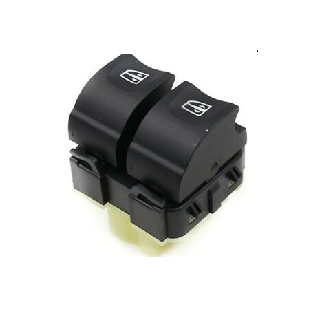 BLOCCO COMANDI PORTA ANTERIORE SINISTRA 7 PIN 2 INTERRUTTORI CON CONNETTORE BIANCO DACIA DUSTER 0110  0117, DACIA LOGAN-MCV 011