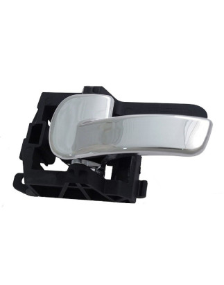 MANIGLIA INTERNA IN PLASTICA CROMATO ANTERIOREPOSTERIORE SINISTRO NISSAN QASHQAI 0107  0110, NISSAN QASHQAI 0110  0113
