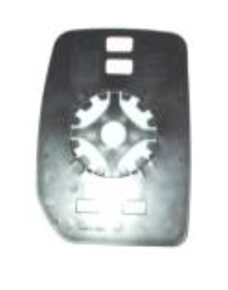 VETRO CON PIASTRA SINISTRO FORD TRANSIT 0100  0106