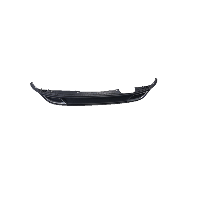 SPOILER PARAURTI POSTERIORE NERO CON MODANATURE CROMATE VOLKSWAGEN POLO 0117  0121