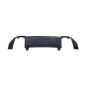 SPOILER PARAURTI POSTERIORE NERO CON FORI MARMITTA 2 PEUGEOT 2008 II 0119  0123, PEUGEOT 2008 II 0123