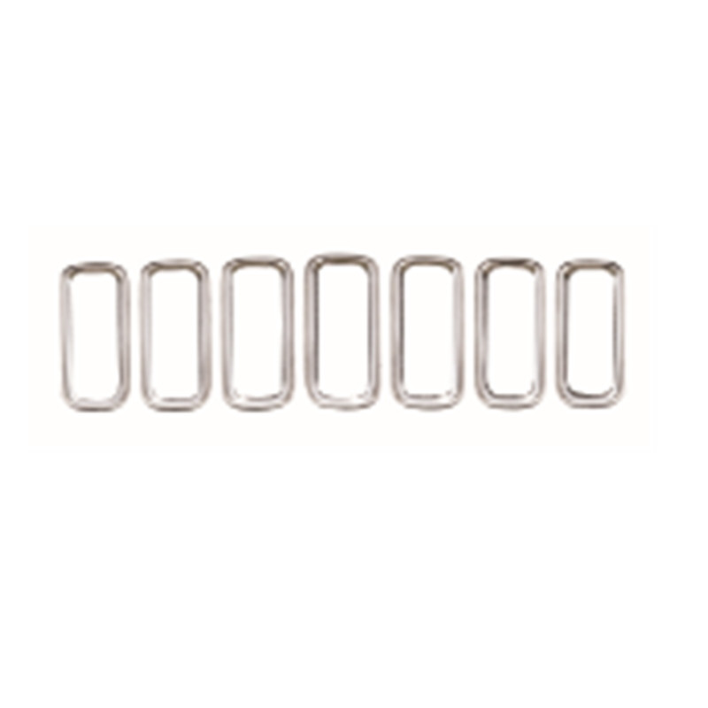 KIT MODANATURE GRIGLIA CROMATA JEEP RENEGADE 0114  0118