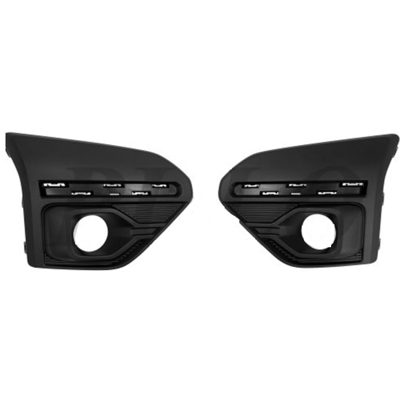 KIT GRIGLIE PARAURTI ANTERIORE DESTRASINISTRA CON SEDE FENDINEBBIA DACIA JOGGER 012  DACIA SANDERO 0116  0120